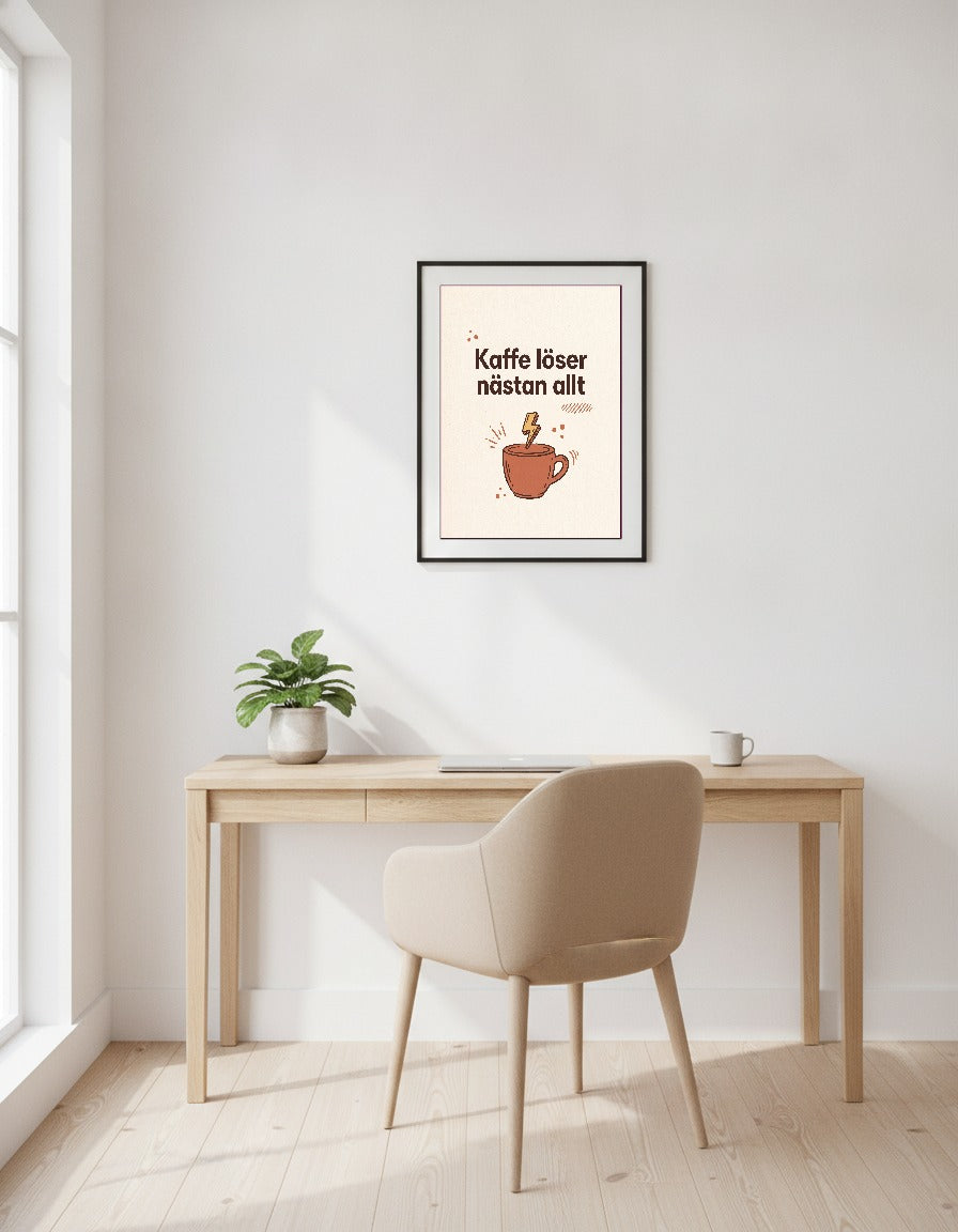 Kaffe löser nästan allt i kontoret
