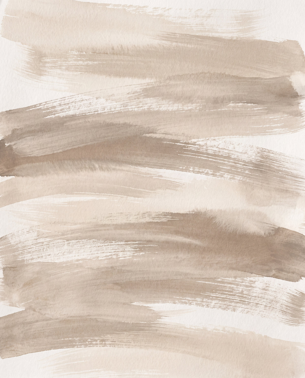 Horisontella drag i beige och taupe