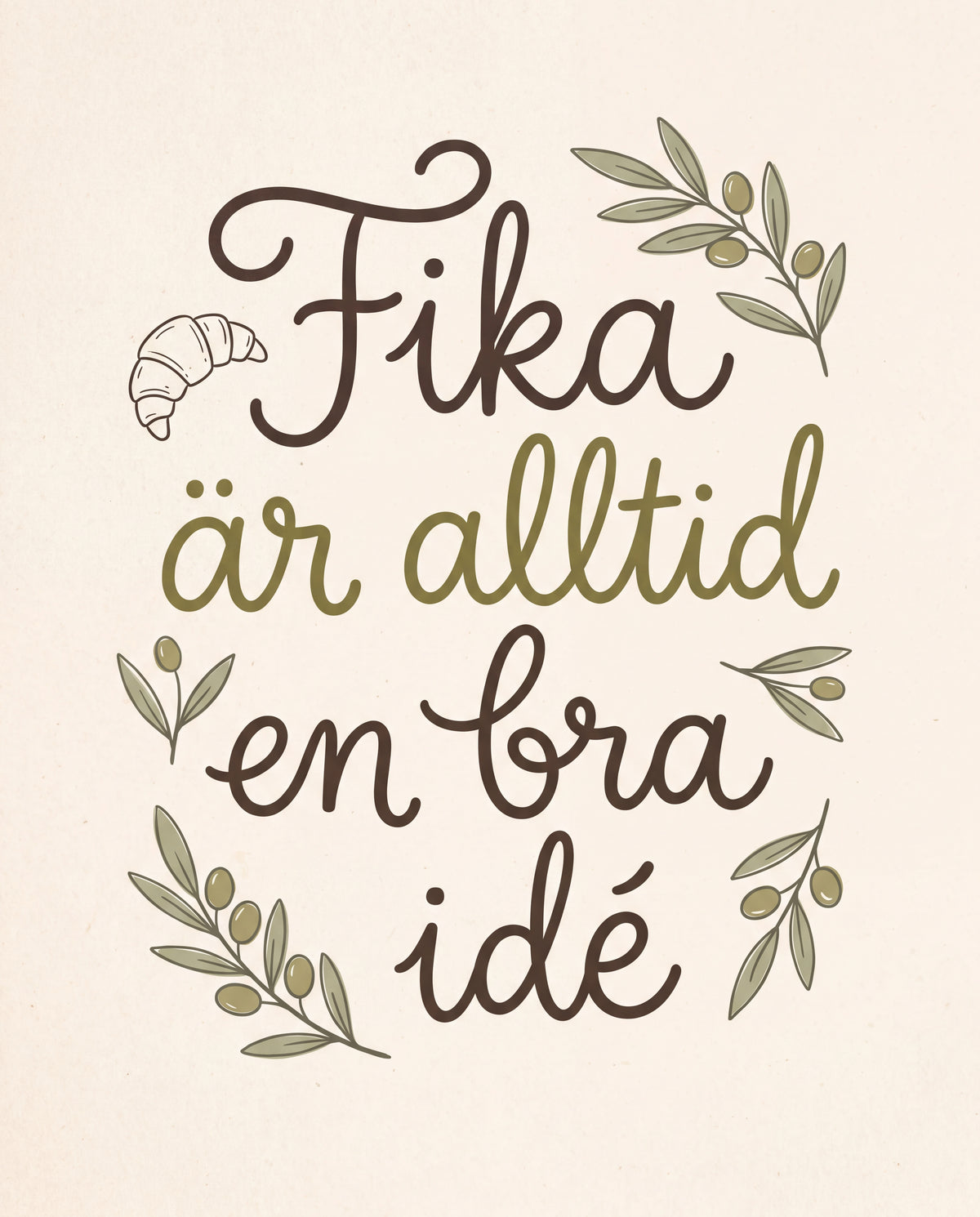 Fika är alltid en bra idé