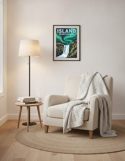 Island reseaffisch – The Northern Power i läshörnan