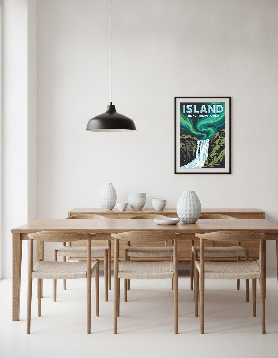 Island reseaffisch – The Northern Power i matsalen