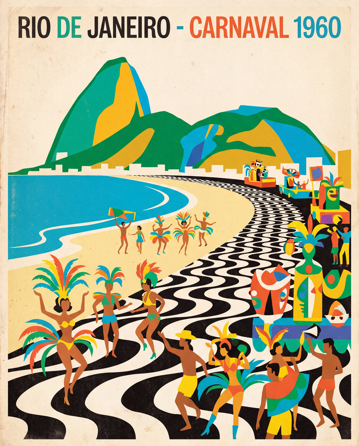 Rio de Janeiro – Carnaval 1960