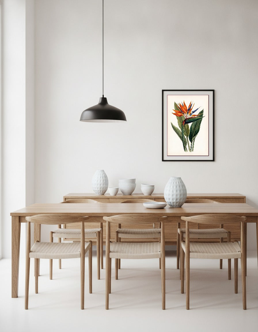 Paradisblomma – botanisk i matsalen