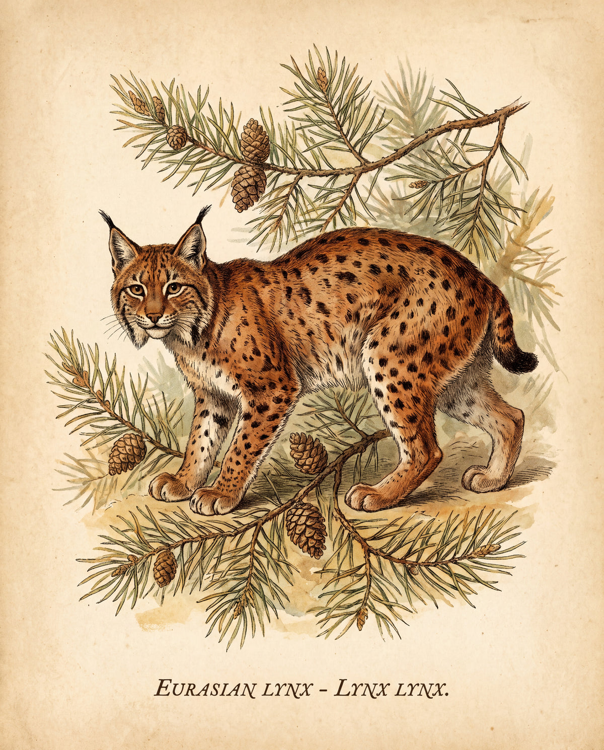 Lodjur – Eurasian Lynx