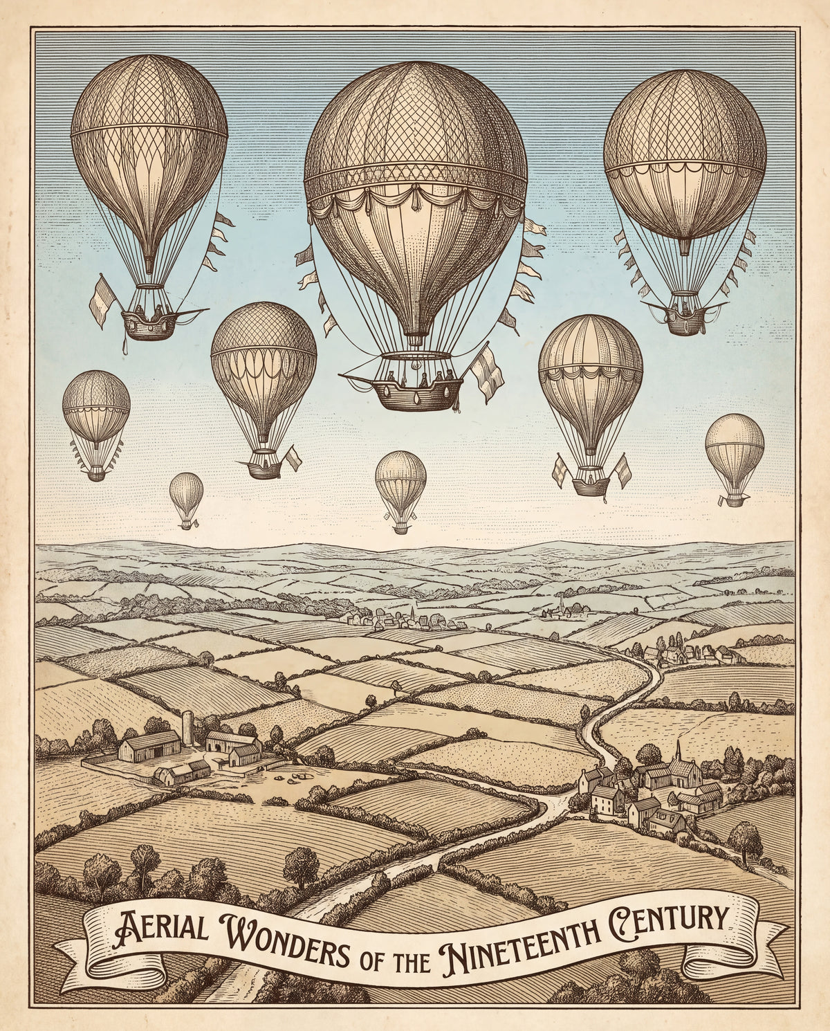 Aerial Wonders of the Nineteenth Century