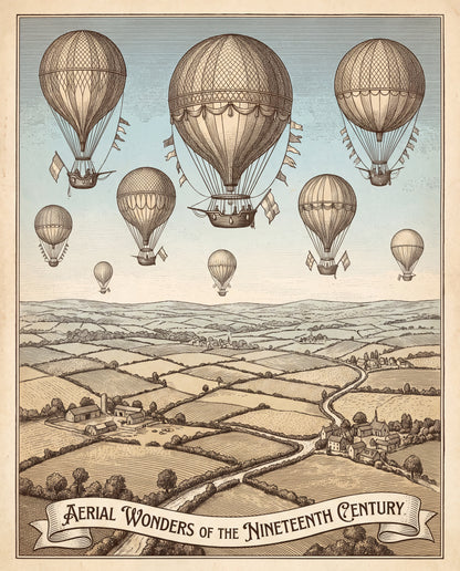 Aerial Wonders of the Nineteenth Century