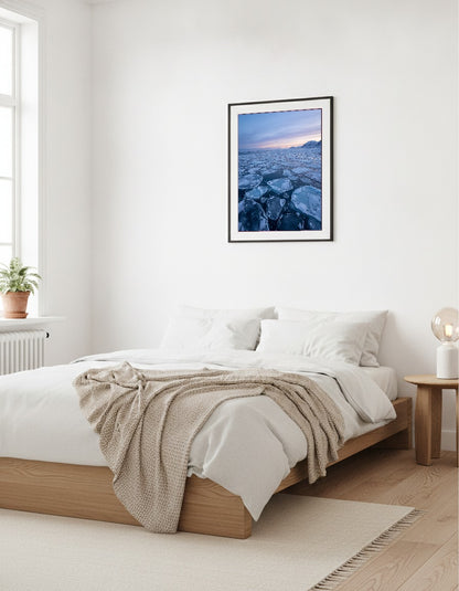 Drivis på Arktiska havet – Svalbard i sovrummet