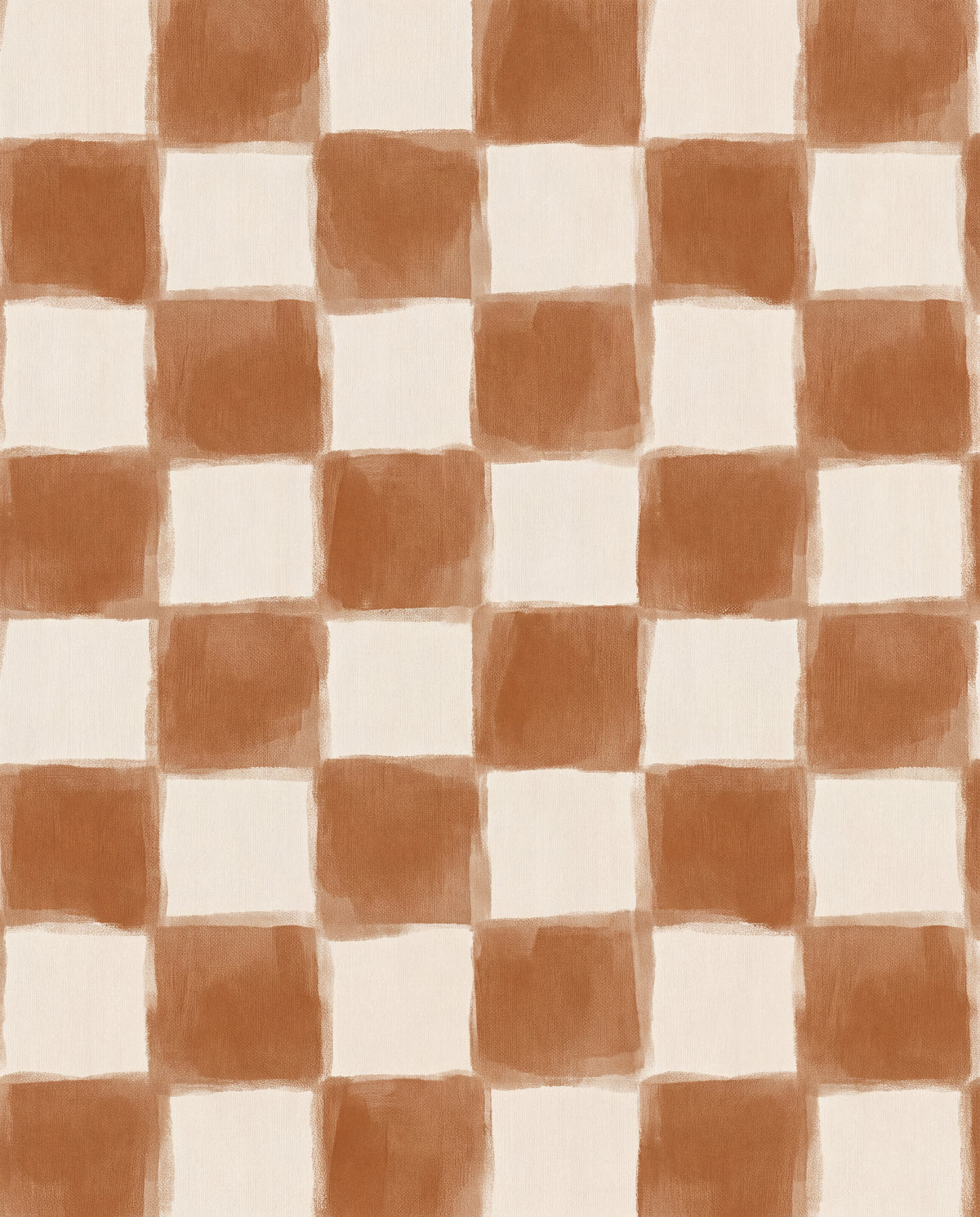 Schackrutor i beige och brunt