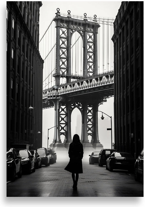 Manhattan Bridge – Kvinna på gatan