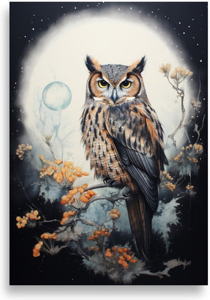 Owl – Lifelike with sharp talons