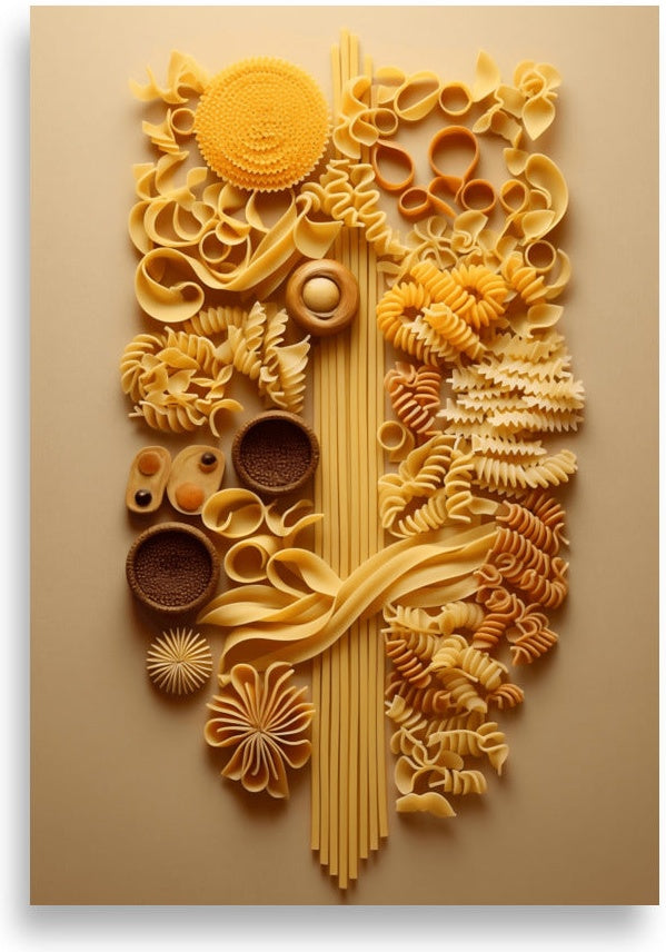 Pasta shapes – Colorful quirky shapes