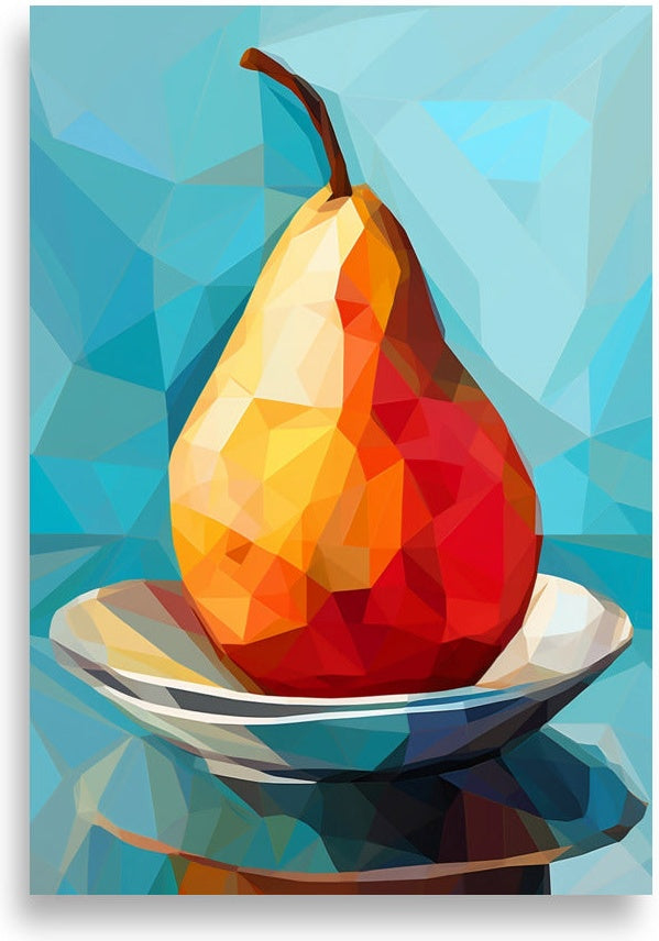 Pear – Cubist juicy pear