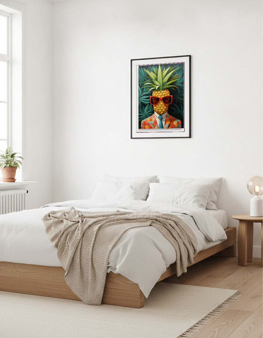 Pineapple man – Stylish gentleman i sovrummet