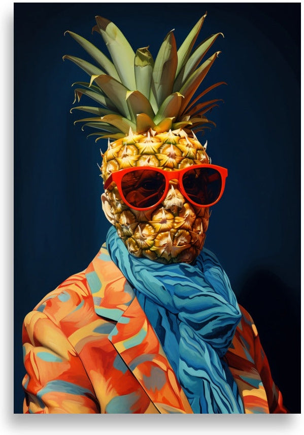 Pineapple man – Fruity head, suave suit