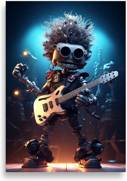Robot Rockstar – Rocking out