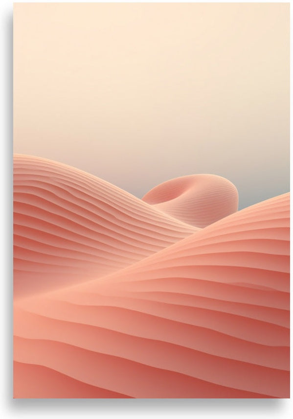 Soft pink lines