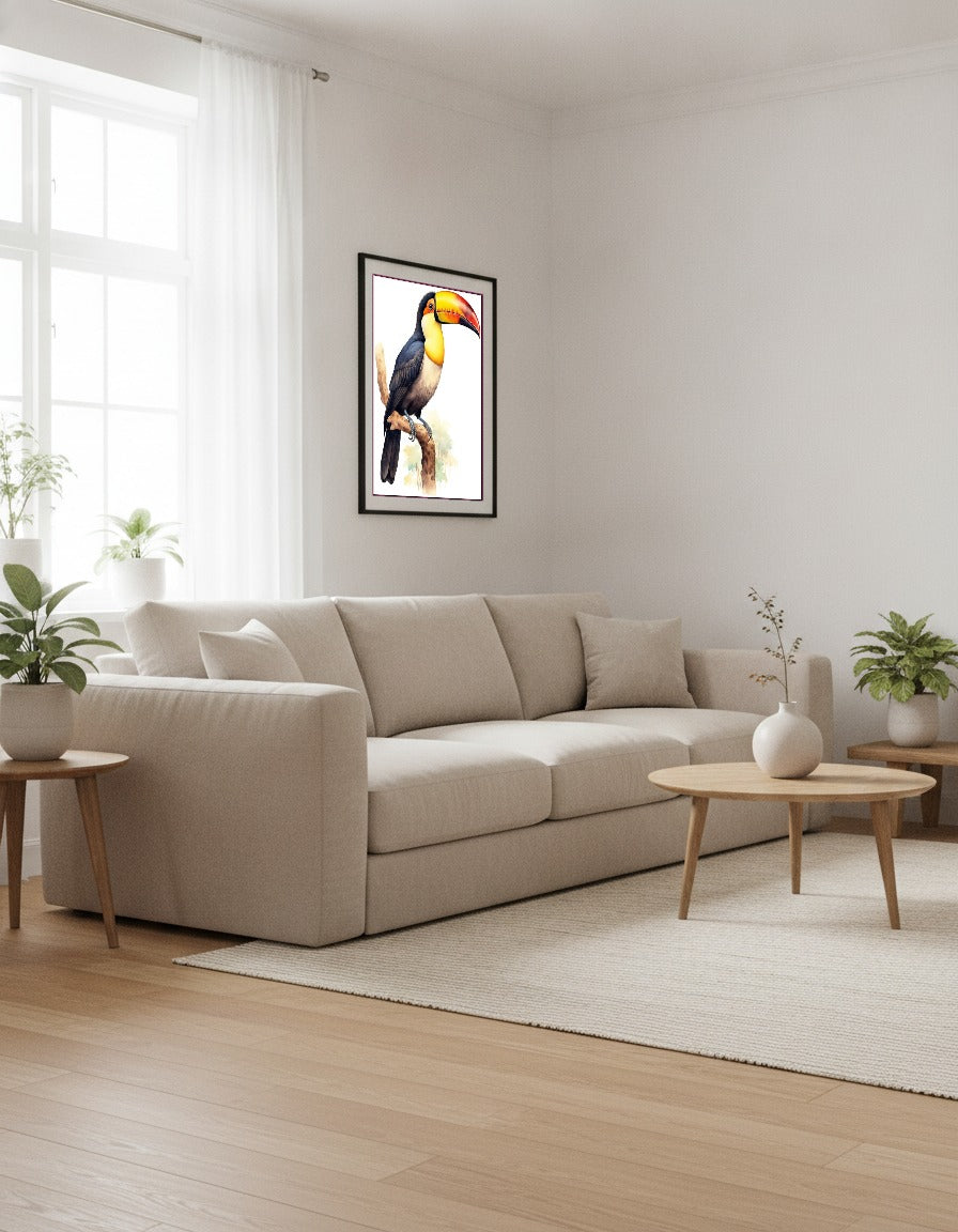 Toucan – Animated and lively i sovrummet