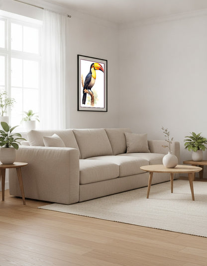 Toucan – Animated and lively i sovrummet