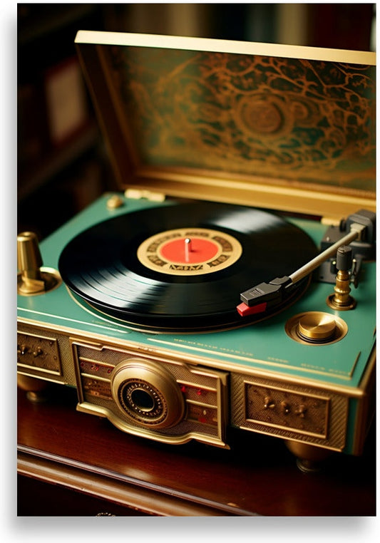 Vintage record player – Classic nostalgia