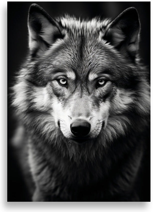 Varg – Mörkt porträtt – poster